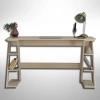 Pasific Home Lungo Raflı Çalışma Masası, Ofis Masası, 60X140 Cm, Meşe
