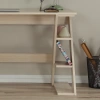 Pasific Home Lungo Raflı Çalışma Masası, Ofis Masası, 60X140 Cm, Meşe
