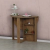 Pasific Home Middle Pratik Katlanır Masa, Koyu Meşe