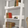 Pasific Home Only Merdiven Kitaplık , 5 Raflı, Parlak Beyaz
