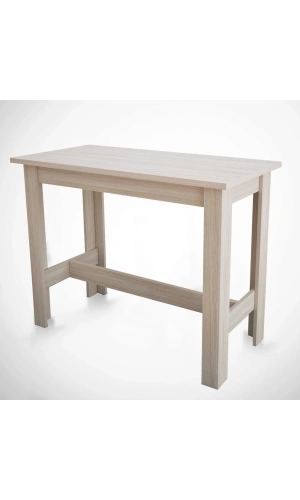 Pasific Home Barra Bar Masası Yüksek Yemek Masası, Meşe, 120x60