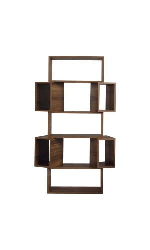 Pasific Home Box Hareketli Kutulu Raflı Kitaplık,Ceviz