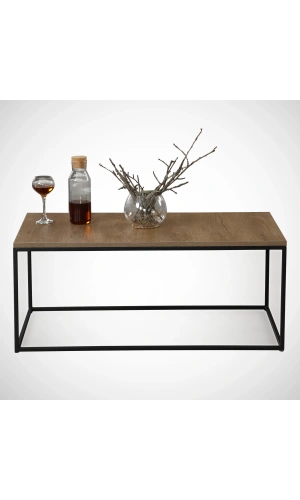 Pasific Home Cosco Dikdörtgen Orta Sehpa ,Koyu Meşe