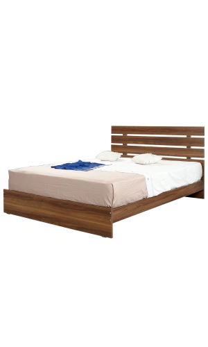 Pasific Home Huga Çift Kişilik 160 X 200 Başlıklı Karyola, Ceviz