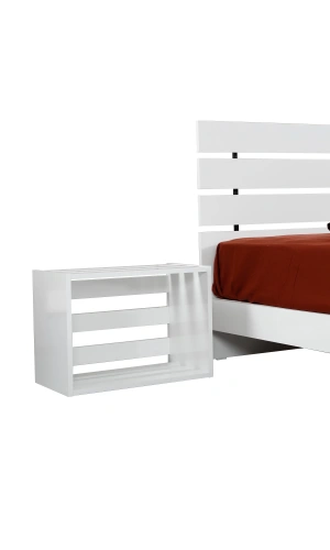 Pasific Home Huga Komodin ,Parlak Beyaz