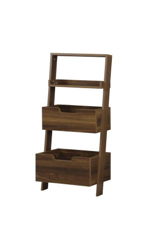 Pasific Home Low Çok Amaçlı Dekoratif Kitaplık ,Ceviz, Montessori Dolap