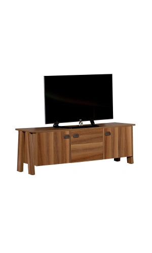 Pasific Home Story 3 Kapaklı Ayaklı Tv Ünitesi, Ceviz