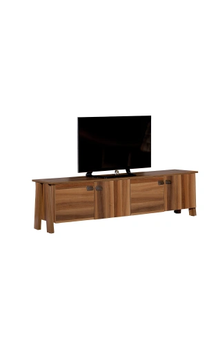 Pasific Home Story 4 Kapaklı Ayaklı Tv Ünitesi, Ceviz