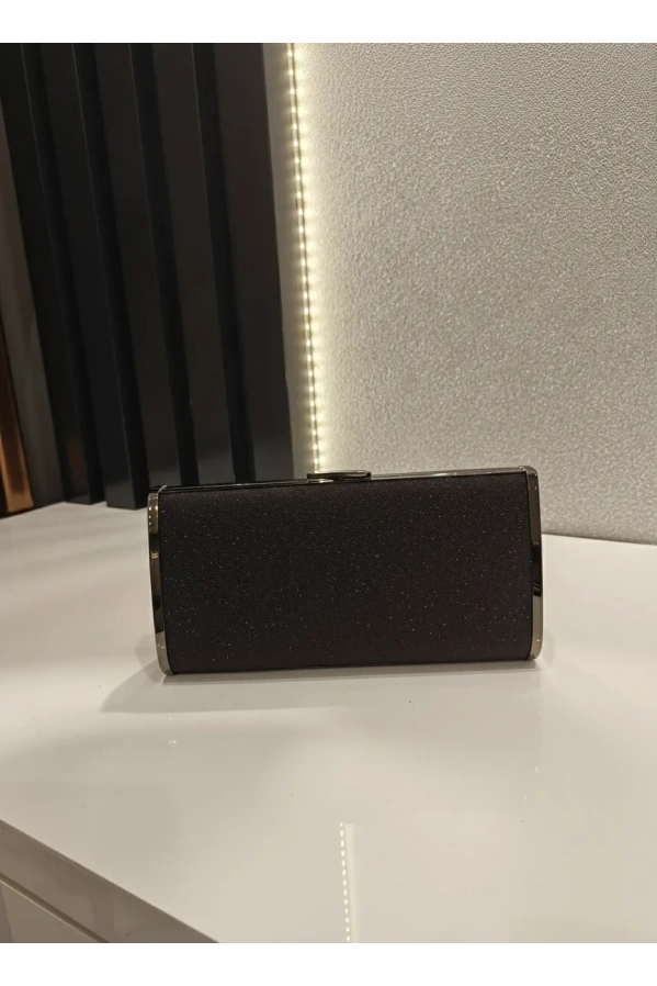 MERİHCE-DÜZ SİMLİ ÇANTA SİYAH