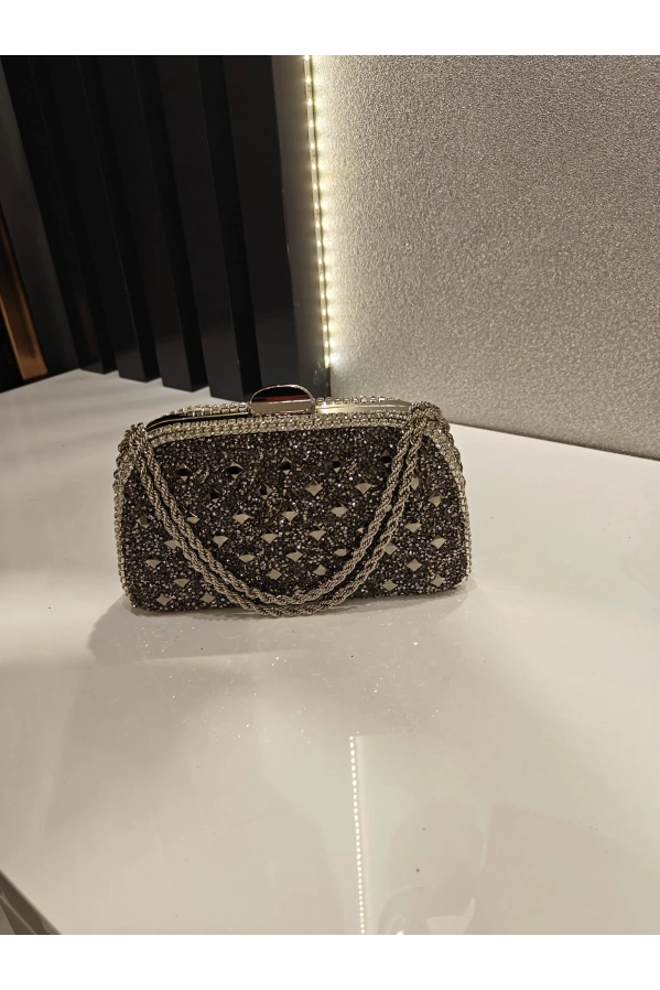 MERİHCE-CAMLI SERPME ÇANTA ANTRASİT