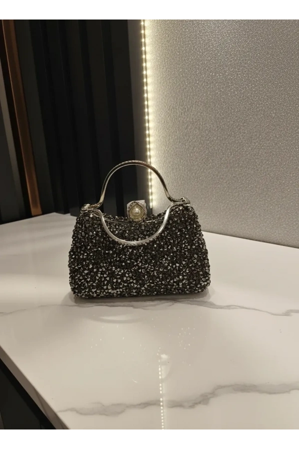 MERİHCE-SERPME ABİYE ÇANTA ANTRASİT