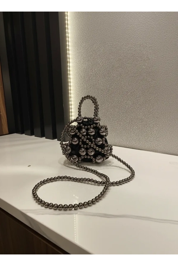 MERİHCE-KESELİ AKSESUAR ÇANTA ANTRASİT