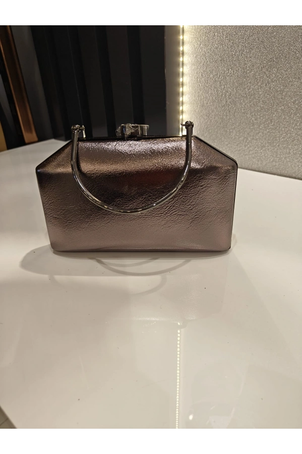 MERİHCE-KULPLU ABİYE ÇANTA ANTRASİT