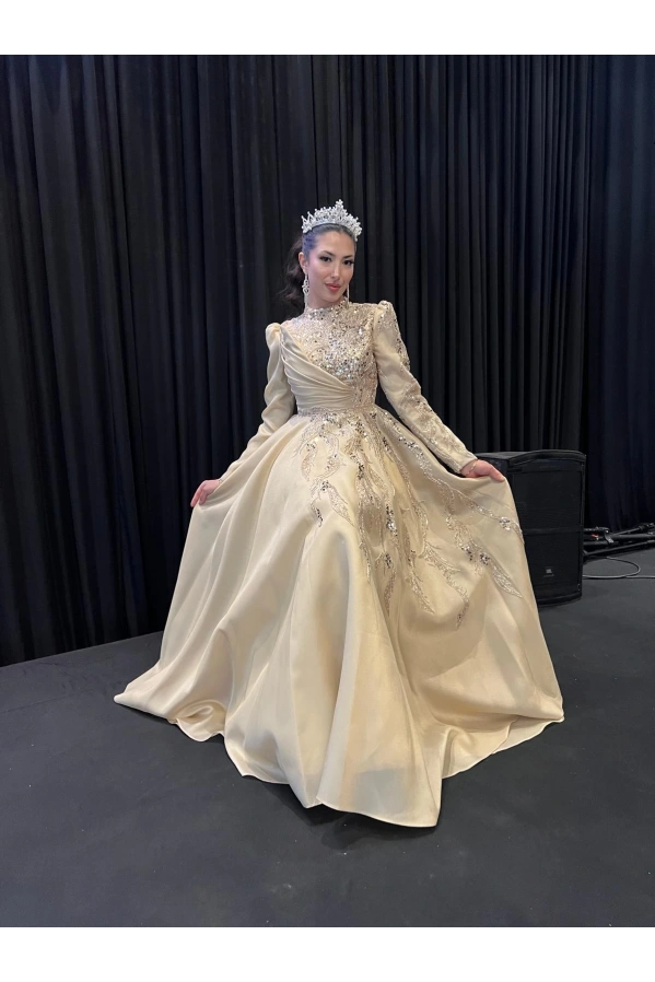 FERİHA SARIOĞLU-BELGİN ABİYE BEJ