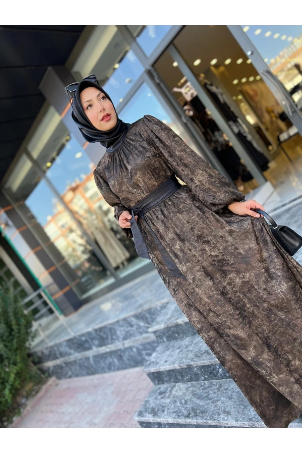 GAZELLA-KLOŞ ELBİSE GOLD