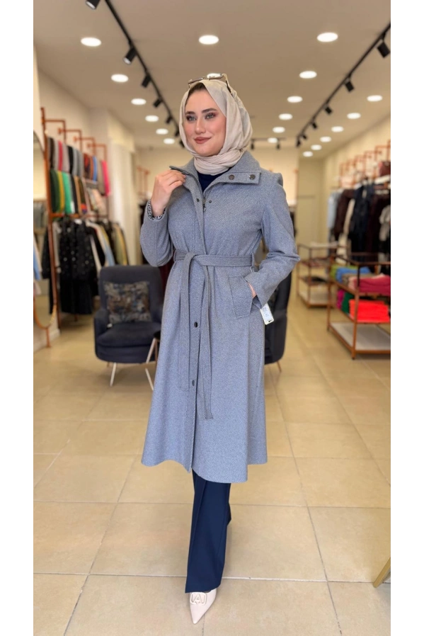 KİBRİT-BAYAN KABAN GRİ