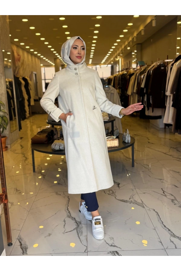 MATEKS-SİMLİ KAŞE KABAN EKRU