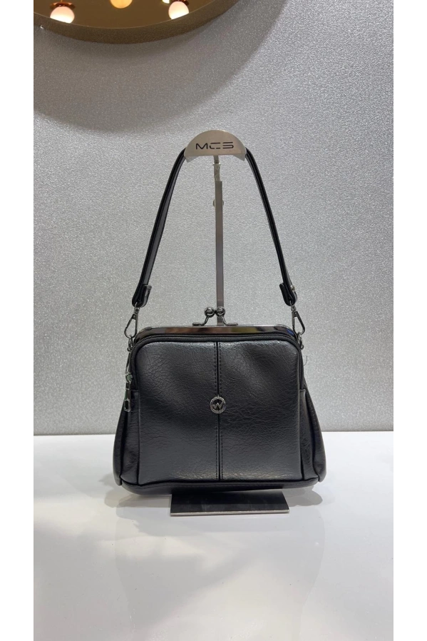 MERİHCE-OMUZ ÇANTASI SİYAH