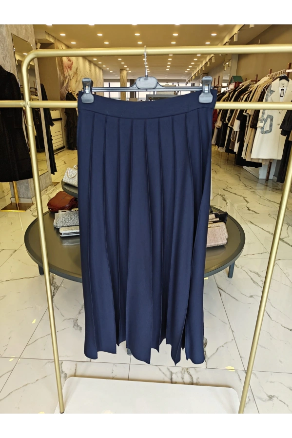 MY312-NERVÜRLÜ ETEK LACİVERT