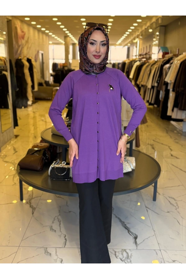 NİLİWİ-MİDİ BOY BALON HIRKA MOR