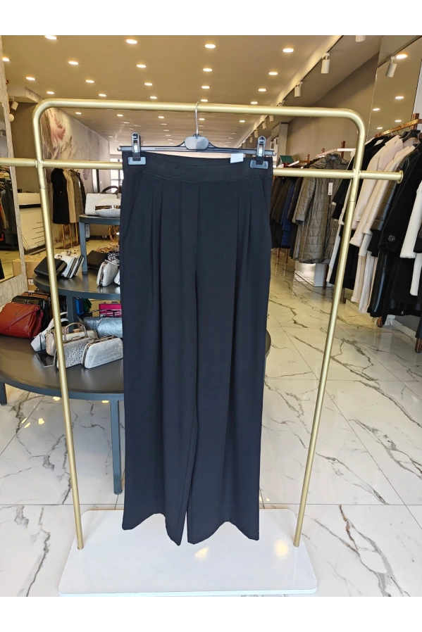 SENTEZ-İYON PİLELİ PANTOLON SİYAH