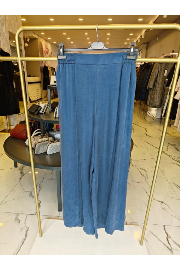 SENTEZ-KUPRA GENİŞ PAÇA MAVİ