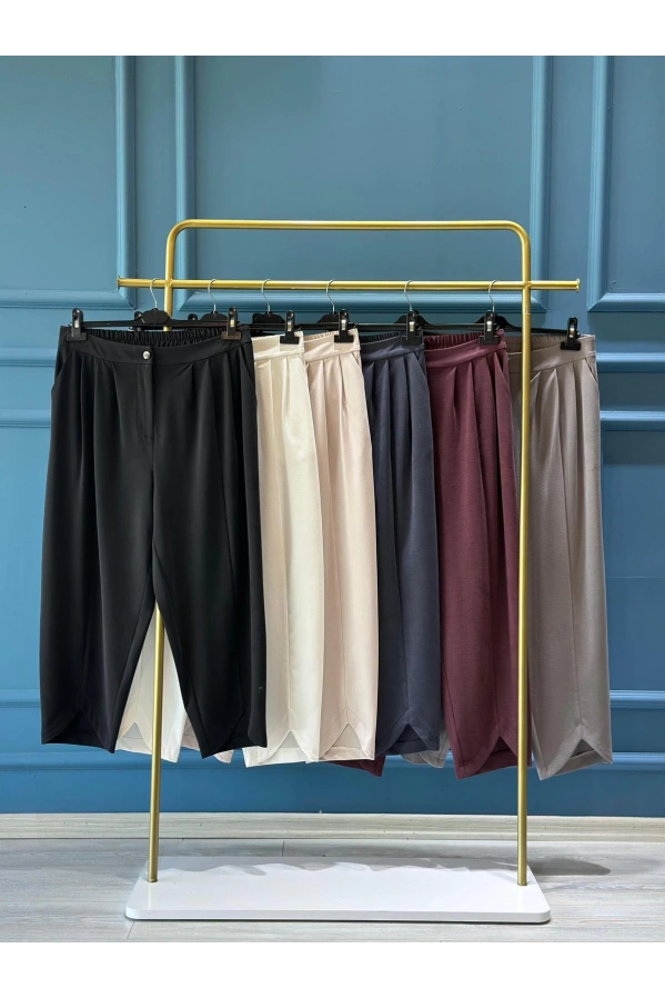 SENTEZ-V PAÇA PANTOLON BEYAZ