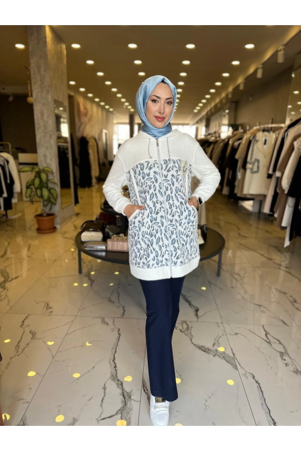 SOLİS-ÖRME KAP MAVİ