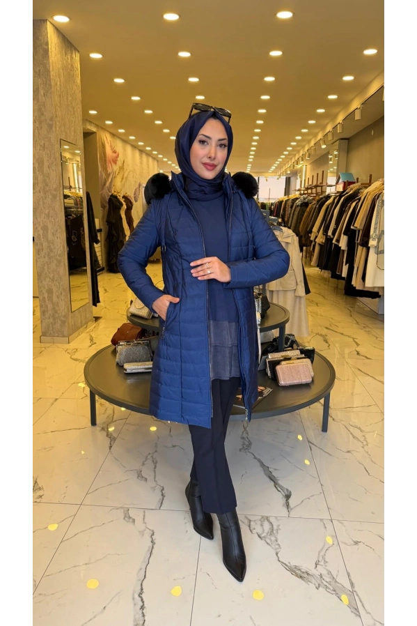 TRENÇ-SPOR KAPİTONE KABAN LACİVERT