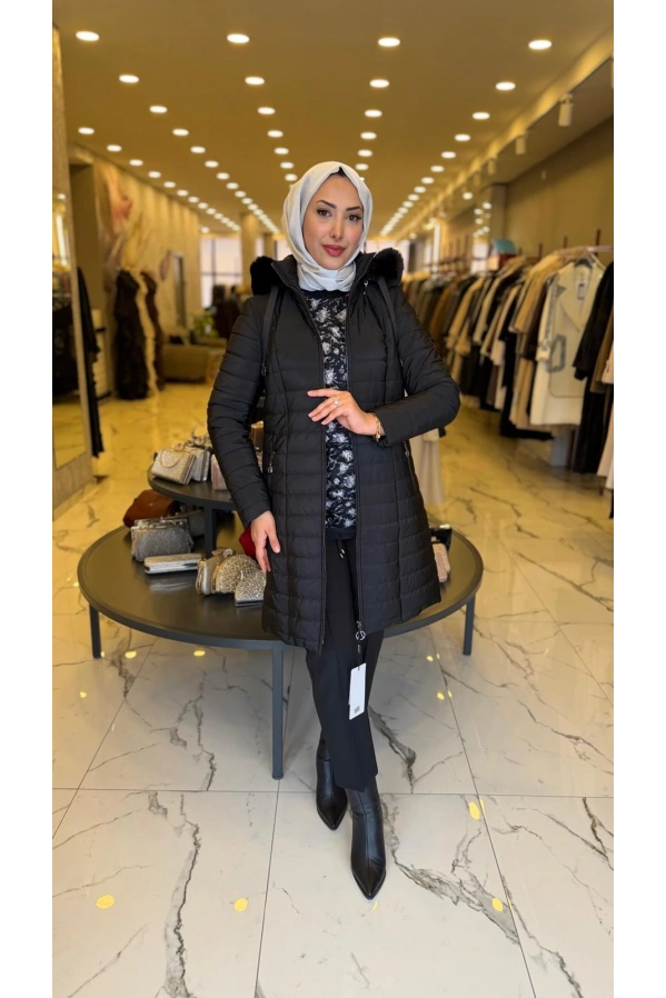 TRENÇ-SPOR KAPİTONE KABAN SİYAH