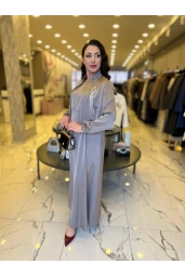 MATEKS-CEKETLİ ELBİSE VİZON