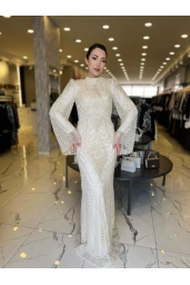 GAMZE ÖZKUL-MİLENDA ABİYE BEJ