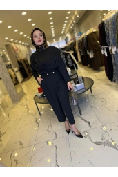 MY312-OMZU AKSESUARLI TAKIM SİYAH