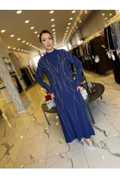 BEYOĞLU-BÜYÜK BEDEN ABİYE LACİVERT