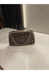 MERİHCE-CAMLI SERPME ÇANTA ANTRASİT