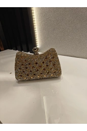 MERİHCE-SERPME ABİYE ÇANTA GOLD