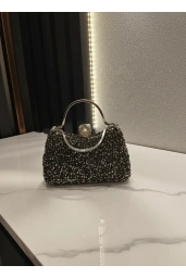 MERİHCE-SERPME ABİYE ÇANTA ANTRASİT