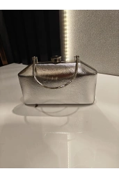 MERİHCE-KULPLU ABİYE ÇANTA GÜMÜŞ