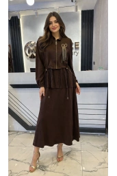 MATEKS-SATEN ETEKLİ TAKIM KAHVE