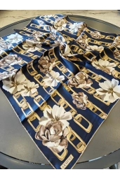 ARMİNE-% 100 İPEK EŞARP LACİVERT