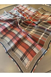 ARMİNE-%100 İPEK EŞARP BORDO