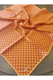 ARMİNE-%100 İPEK EŞARP TURUNCU