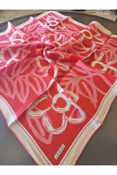 ARMİNE-%100 İPEK EŞARP KIRMIZI