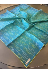 ARMİNE-%100 İPEK EŞARP YEŞİL