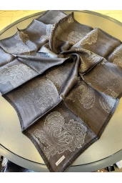 ARMİNE-%100 İPEK EŞARP ANTRASİT