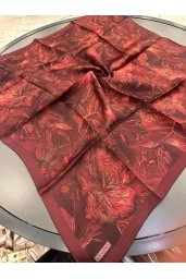 ARMİNE-%100 İPEK EŞARP BORDO