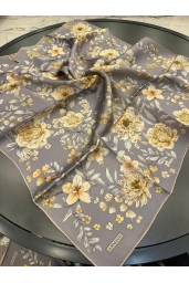 ARMİNE-%100 İPEK EŞARP GRİ