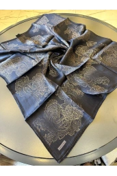 ARMİNE-%100 İPEK EŞARP LACİVERT