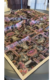 ARMİNE-% 100 İPEK EŞARP PEMBE