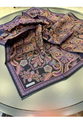 ARMİNE-%100 İPEK EŞARP SİYAH